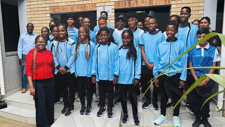 Chess Players in Zimbabwe for African Youth Championship