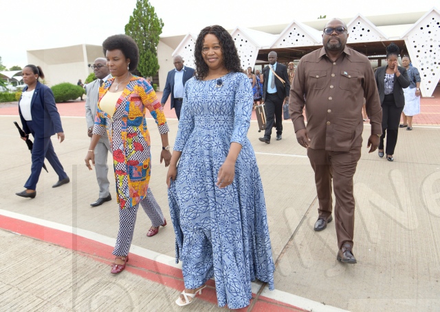 Burundi First Lady Returns Home