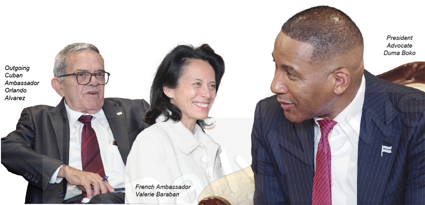 Boko meets Cuba and France ambassadors