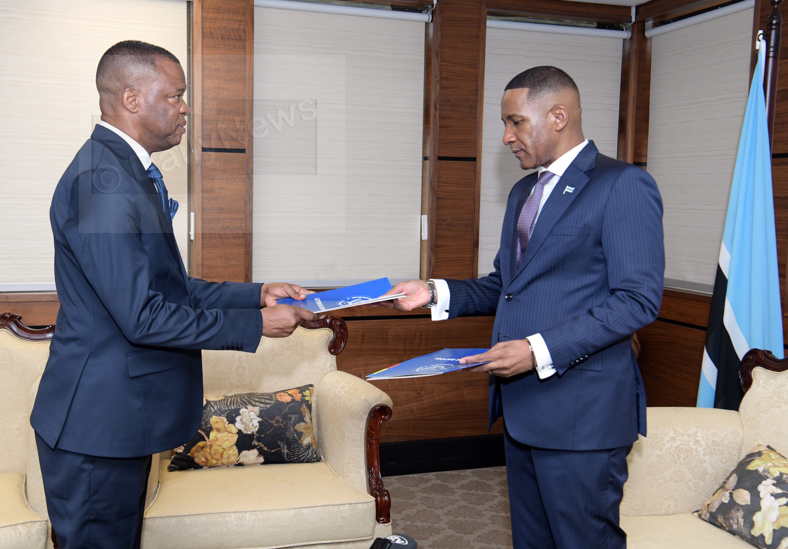 Boko urges envoys to strengthen ties with Botswana