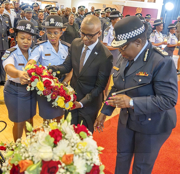 Botswana honours fallen police officers