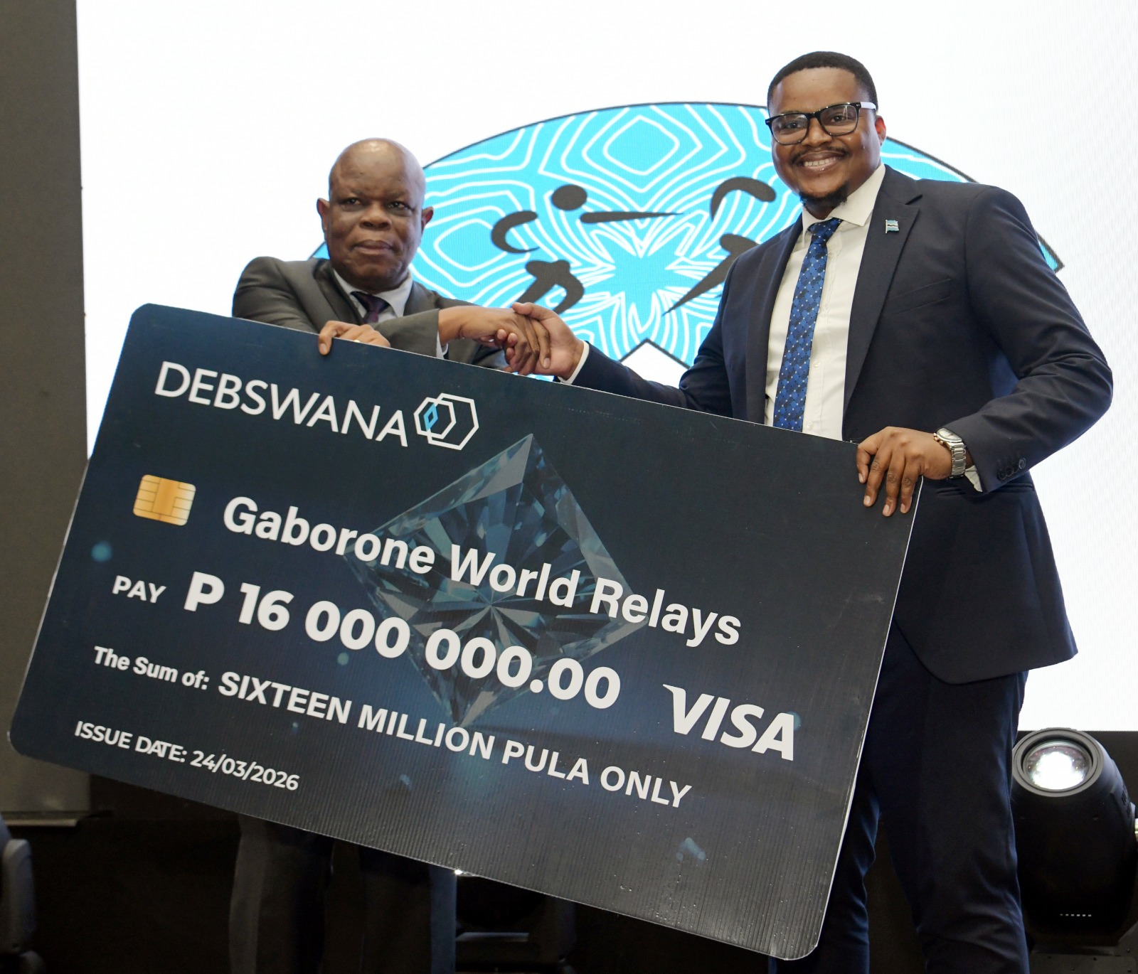 Debswana World Athletics title sponsor