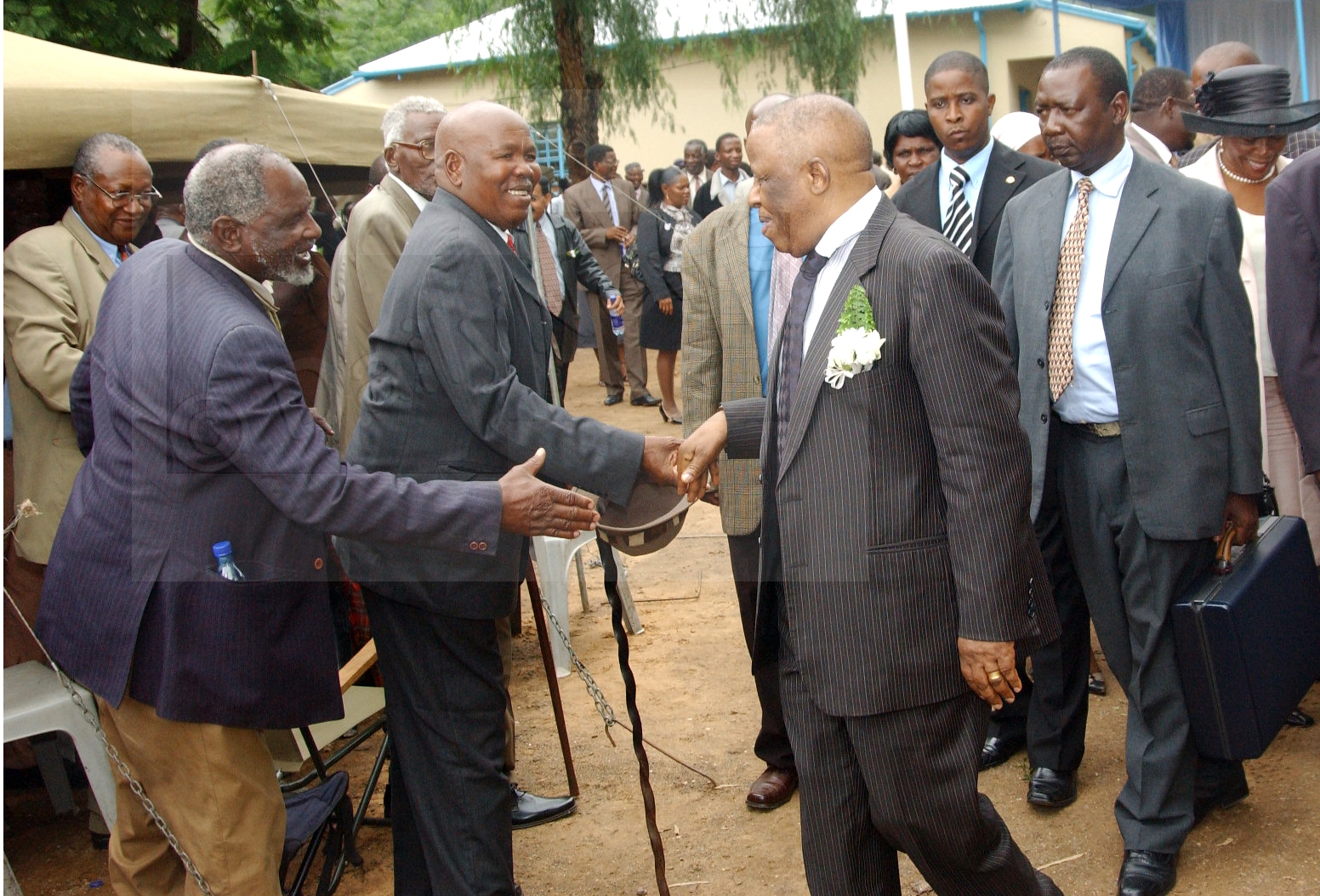 Batalaote pay tribute to Mogae