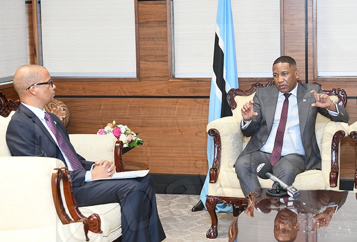 President Tasks Kebonang To Promote Botswana Interests