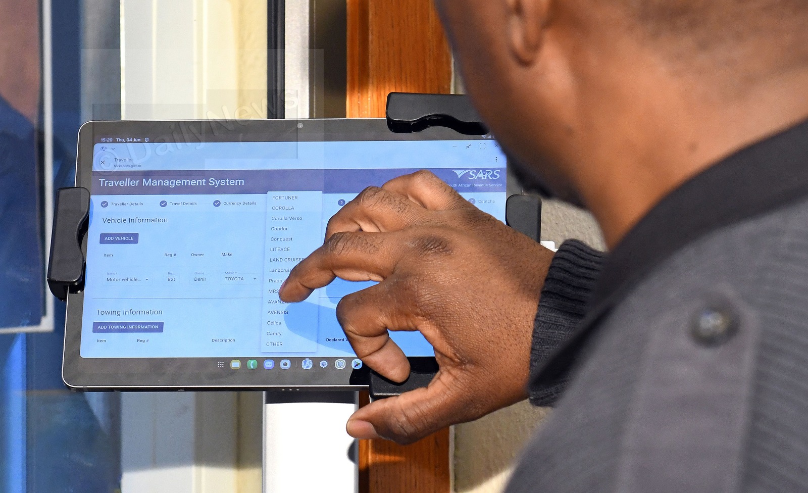 SARS Cautions Foreign Motorists Against Scammers