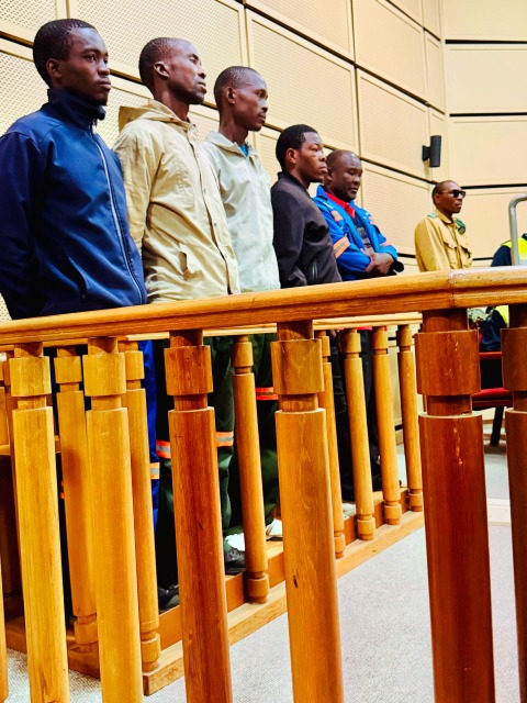 Five Otse men arraigned for murder