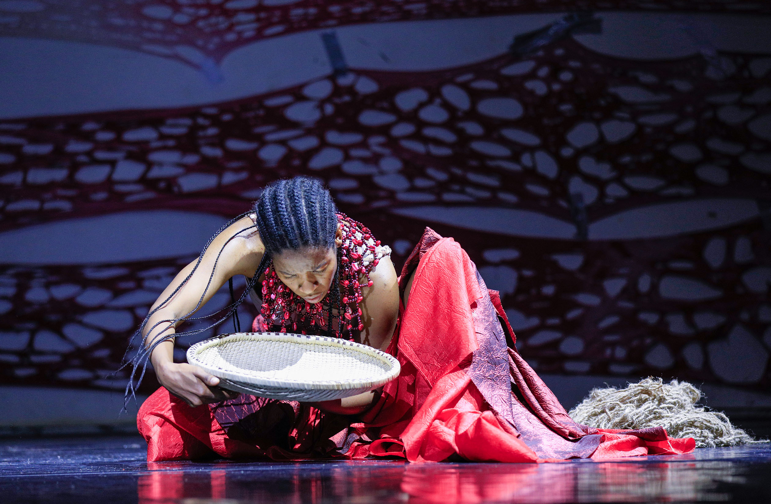 Motsomi stages solo performance